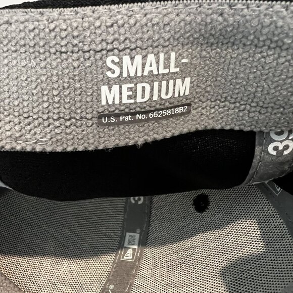 NWT New Era 39Thirty NFL Patriots Sideline Cap Black S/M - Picture 7 of 10